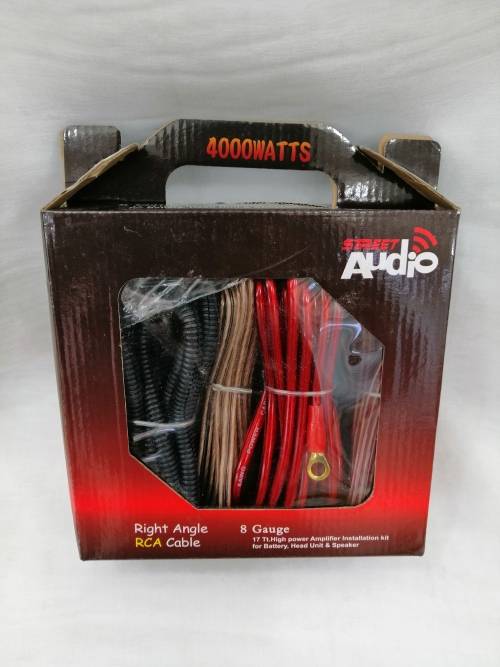 street audio 8Gauge Audio Wiring Kit